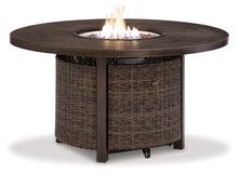 Load image into Gallery viewer, Paradise Trail - Round Fire Pit Table - Medium Brown