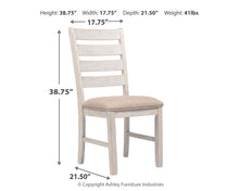 Load image into Gallery viewer, Skempton - Dining UPH Side Chair (Set of 2) - White