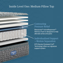 Load image into Gallery viewer, Beautyrest - Level One Medium Pillow Top Mattress