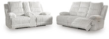 Load image into Gallery viewer, Rhines Falls - 2 Pc. - Power Reclining Sofa And Loveseat - Alloy