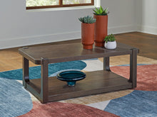 Load image into Gallery viewer, Breckington - Rectangle Cocktail Table - Dark Brown