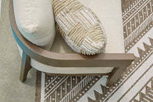 Load image into Gallery viewer, Serene Bay - Loveseat With Cushion - Dark Brown / White