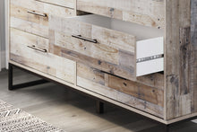 Load image into Gallery viewer, Neilsville - Six Drawer Dresser - Vinyl-Wrapped - Whitewash