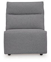 Load image into Gallery viewer, Modmax II - 8-Piece Power Reclining Sectional With LAF Press Back Power Chaise And Console - Salt And Pepper