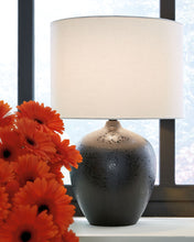 Load image into Gallery viewer, Ladstow - Ceramic Table Lamp - Black