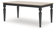 Load image into Gallery viewer, Brenkerton - Rectangular Dining Room Table - Grayish Brown / Black