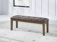 Load image into Gallery viewer, Urbinforte - Large Upholstered Dining Room Bench - Light Brown