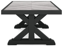 Load image into Gallery viewer, Beachcroft - Rectangular Cocktail Table - Black / Light Gray