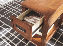 Load image into Gallery viewer, Breegin - Chair Side End Table - 1 Drawer - Brown