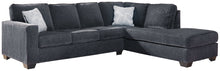 Load image into Gallery viewer, Altari - Right Arm Facing Corner Chaise With Sleeper 2 Pc Sectional - Slate