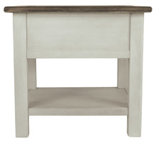 Load image into Gallery viewer, Bolanburg - Rectangular End Table - White / Brown / Beige