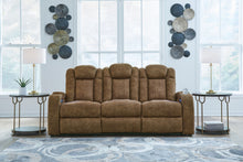 Load image into Gallery viewer, Wolfridge - 2 Pc. - Power Reclining Sofa, Power Reclining Loveseat With Console - Brindle