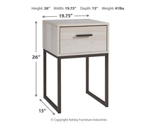 Load image into Gallery viewer, Socalle - One Drawer Night Stand