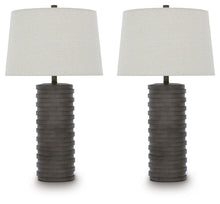 Load image into Gallery viewer, Neilett - Poly Table Lamp (Set of 2) - Antique Brown