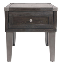 Load image into Gallery viewer, Todoe - Rectangular End Table - Dark Gray