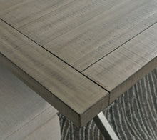 Load image into Gallery viewer, Krystanza - 9 Pc. - Dining Room Table, 8 Oatmeal Side Chairs - Weathered Gray