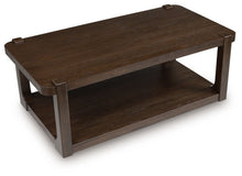 Load image into Gallery viewer, Breckington - Rectangle Cocktail Table - Dark Brown