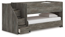 Load image into Gallery viewer, Frandern - Twin Over Twin Loft Bed - Gray