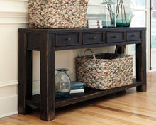Load image into Gallery viewer, Gavelston - Sofa Table - Black