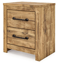 Load image into Gallery viewer, Maystonna - Two Drawer Night Stand - Brown