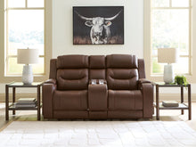 Load image into Gallery viewer, Knightington - Power Reclining Loveseat With Audio Seating