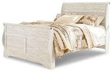Load image into Gallery viewer, Willowton - Queen Sleigh Bed - Whitewash