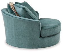 Load image into Gallery viewer, Laylabrook - Oversized Swivel Accent Chair - Teal