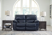 Load image into Gallery viewer, Leesworth - 3 Pc. - Power Reclining Sofa, Power Reclining Loveseat, Power Rocker Recliner - Ocean