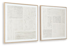 Load image into Gallery viewer, Andorfield - Wall Art Set (Set of 2) - Beige / Black / White