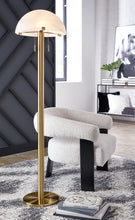 Load image into Gallery viewer, Tobbinsen - Metal Floor Lamp - Brass Finish