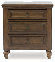 Load image into Gallery viewer, Sturlayne - Three Drawer Night Stand - Brown