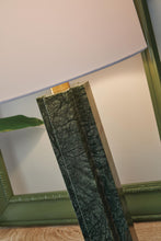 Load image into Gallery viewer, Keegan - Marble Table Lamp - Green