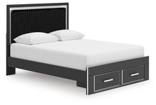 Load image into Gallery viewer, Zuraleus - Upholstered Panel Platform Storage Bedroom Set