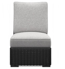 Load image into Gallery viewer, Beachcroft - 5-Piece Outdoor Sectional - Black / Light Gray