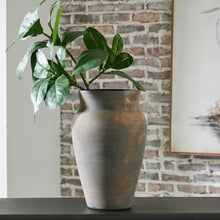 Load image into Gallery viewer, Brickmen - Vase - 15" - Antique Gray