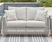 Load image into Gallery viewer, Seton Creek - Loveseat With Cushion - Gray