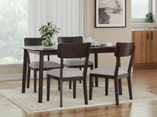 Load image into Gallery viewer, Mallenette - Dining Room Table Set (Set of 5) - Merlot