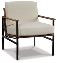 Load image into Gallery viewer, Tilden - Accent Chair - Ivory / Brown