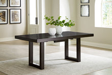Load image into Gallery viewer, Neymorton - Rectangular Dining Room Butterfly Extension Table - Dark Grayish Brown