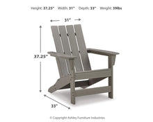Load image into Gallery viewer, Visola - Adirondack Chair - Gray