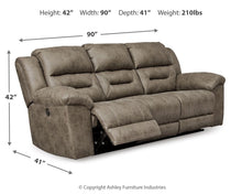 Load image into Gallery viewer, Stoneland - Reclining Sofa