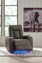 Load image into Gallery viewer, Feazada - Power Recliner With Adj Headrest - Shadow