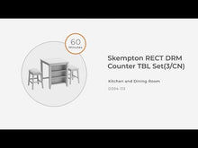 Load and play video in Gallery viewer, Skempton - RECT DRM Counter TBL Set(Set of 3) - White