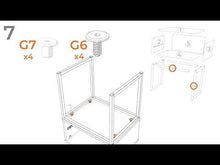 Load and play video in Gallery viewer, Socalle - One Drawer Night Stand