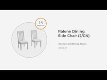 Load and play video in Gallery viewer, Ralene - Dining UPH Side Chair (Set of 2) - Medium Brown