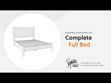 Load and play video in Gallery viewer, Cadmori - Upholstered Panel Bed