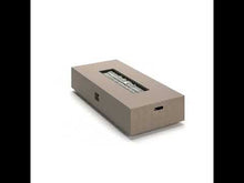 Load and play video in Gallery viewer, Midnight Mountain - Rectangular Fire Pit With Tank Cover - Light Brown