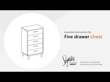 Load and play video in Gallery viewer, Calverson - Accent Drawer Chest