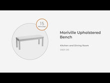 Load and play video in Gallery viewer, Moriville - Upholstered Bench - Beige