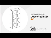 Load and play video in Gallery viewer, Piperton - Cube Organizer - Wood